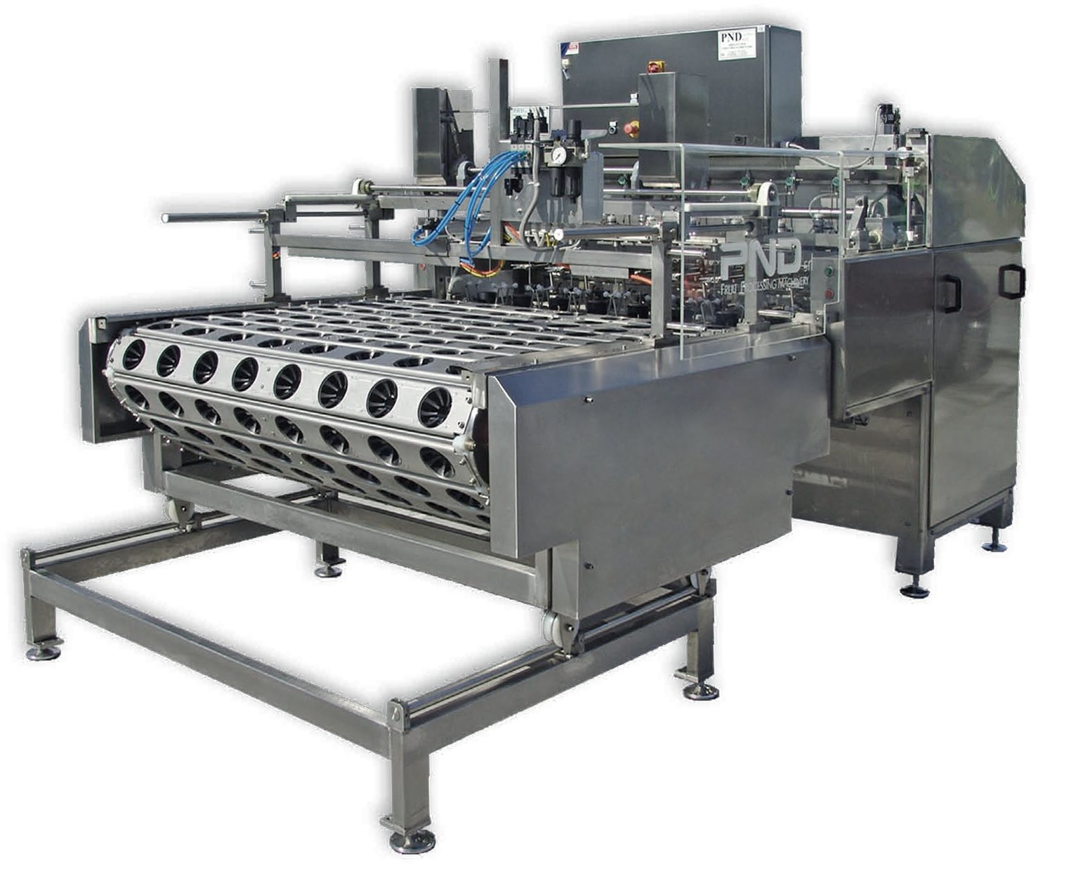 automatic feeder for apples model ORN8, ORN6 contoured